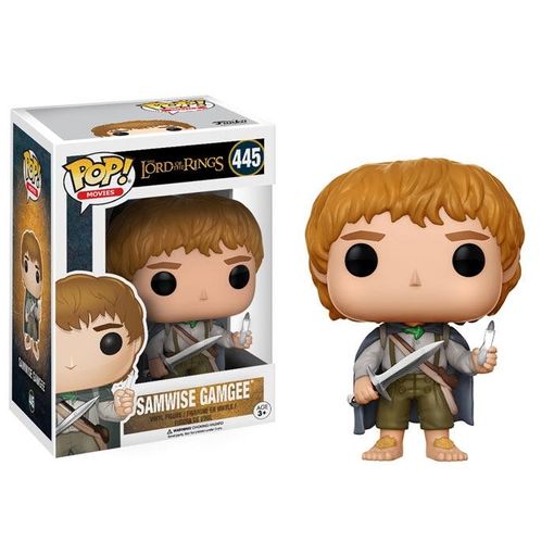 Figura FUNKO Pop! Lord Of The Rings - Samwise Gamgee Funko - Brinquedos - figura, funko pop, lord of the rings, samwise gamgee, pvc, 9 cm