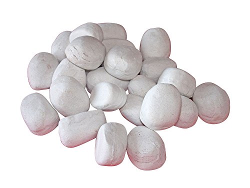 Conjunto de 24 Pedras Decorativas PURLINE Wincbtout-05 PURLINE - Lareiras - conjunto, 24 pedras, decorativas