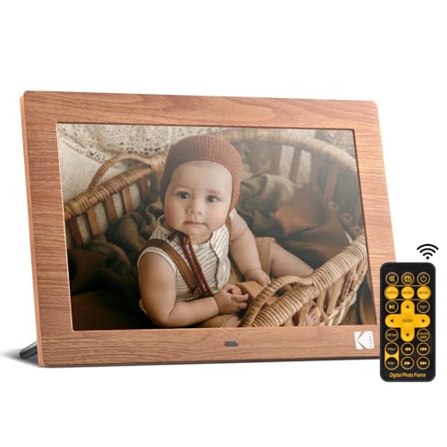 Moldura KODAK 10'' Digital Frame (Preto - LCD - 25.4 x 20.3 cm) Maxtalent - Porta-retratos - digital frame, lcd, 10 polegadas