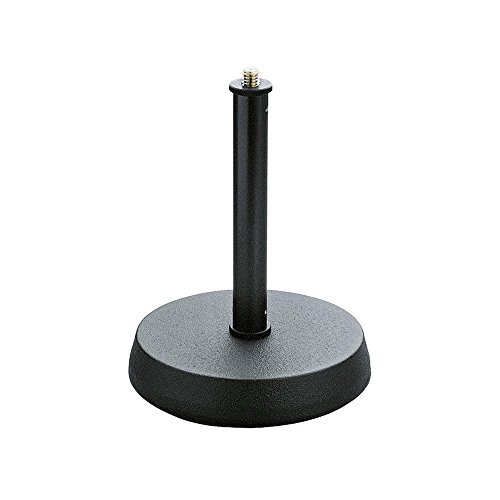 Suporte para Microfone K&M 232 | Preto (Acessório Imagem e Som) König & Meyer - Suportes de microfone - aço, base de borracha, anti-vibração, 1,75 mm