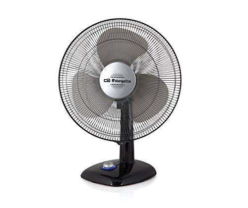 Ventoinha de Mesa ORBEGOZO TF 0134 (3 velocidades - 50 W - Diâmetro 30 cm) Orbegozo - Ventoinhas de mesa e de pedestal - 3 velocidades, 50 W, diâmetro 30 cm, oscilação
