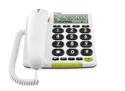 Telefone DORO Phone Easy 312Cs (Telefone Sem Fios) Doro - Telefonia - sem fio, 30 entradas, visor lcd, altifalante