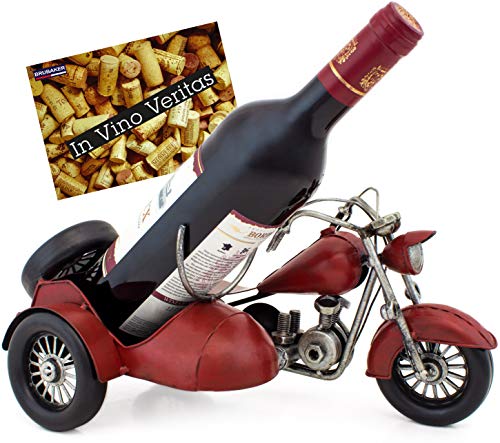 Suporte para Garrafa BRUBAKER Vintage Moto com Sidecar BRUBAKER - Suportes para garrafas de vinho - suporte, garrafa, vintage, moto, sidecar
