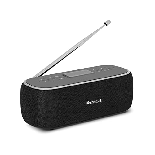 Coluna Portátil TECHNISAT Viola BT 1 (Preto - Bluetooth) TechniSat - Radios - bluetooth, preto, portátil, lithium-ion