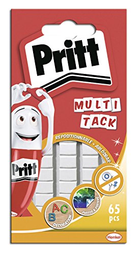 Pritt Multi-Tack Adhesive Paste 65 Sticks Pritt - Massa de montagem - multitacado, adesivo, 65 sticks, removível