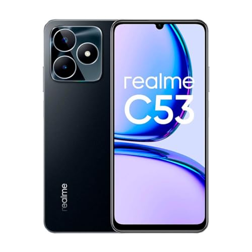 Smartphone REALME C53 (6.52'' - 6 GB - 128 GB - Preto) Realme - Telemóveis - 6.52, 6 GB, 128 GB, preto