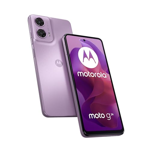 Smartphone MOTOROLA Moto G24 (6.5'' - 4 GB - 128 GB - Rosa) Motorola - Telemóveis - 6.5, 4 GB, 128 GB, Android 11