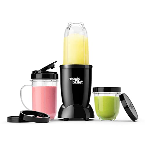 Magic Bullet Mbr10B Batedeira Manual Preto Inox 200 W NUTRIBULLET - Batedeiras e liquidificadores - manual, preto, aço inoxidável, 200 W