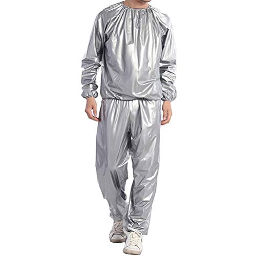 Fato Unisexo HOSUHO Fitness Sauna 1 Peça (S) Hosuho - Roupa - pvc, preto, fitness, perda de peso