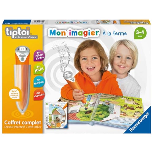 Jogo Educativo RAVENSBURGER Tiptoi My Farm Ravensburger - Brinquedos de leitura - educativo, interativo, animais, plantas