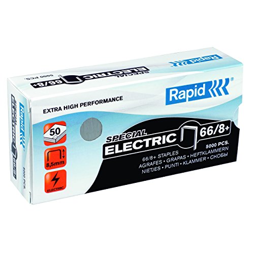 Agrafos RAPID SuperStrong 8+ (Caixa de 5.000) Rapid - Grampos - grapas, 85 mm, galvanizadas, aço inoxidável