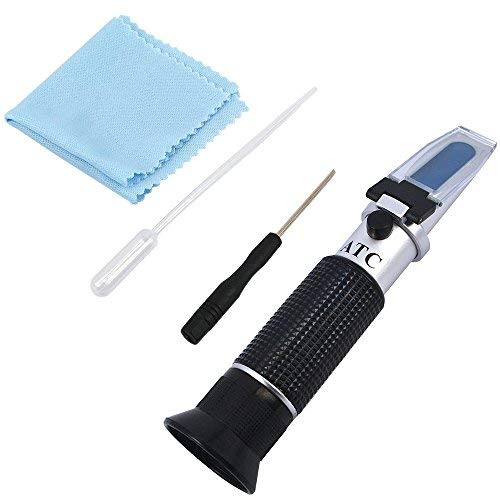 OriGlam 4 em 1 Carro de Urea Abuelo Etileno Propileno Glicol Atc Refractómetro Líquido Bateria OriGlam - Baterias - carro, ura, propileno, glicol, refratômetro