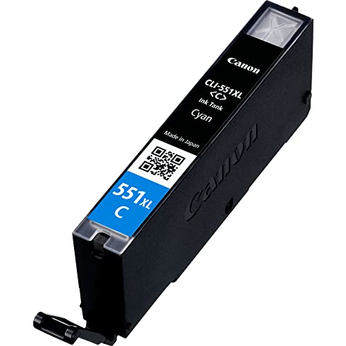 Tinteiro CANON CLI-551XL C - 6371B001 Preto Canon - Cartuchos de toner e jato de tinta - preto, canon mg5150, jato de tinta