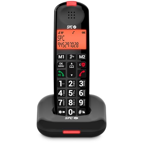 Telefone SPC Comfort Kairo (Preto - Digital - 1.8'' - 3.5 mm) SPC - Telemóveis - preto, digital, 1-8, 3.5 mm