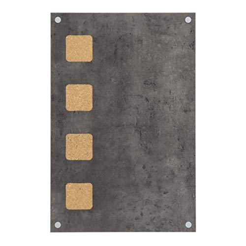 Quadro de Parede SECURIT Life Branco (58 x 38 cm) SECURIT - Quadros-negros - branco, alumínio, 58x38cm