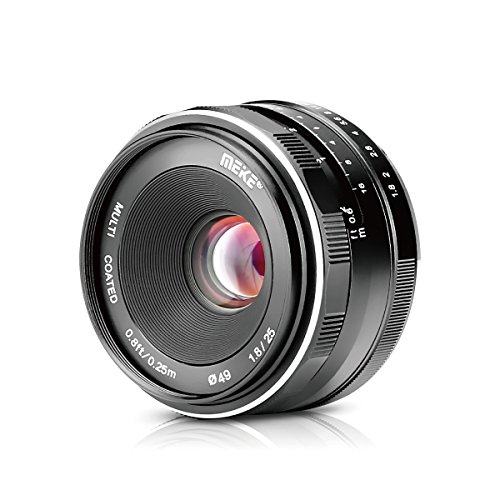 Objetiva MEIKE 25mm F1.8 (Encaixe: Fujifilm X Mount - Abertura: f/16 - f/1.8) Meike - Peças e acessórios para câmeras - fujifilm x, 25mm, f1.8, wide lens
