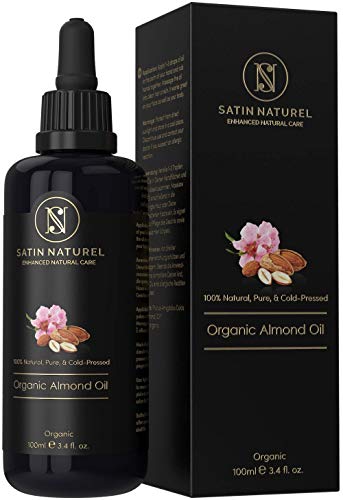 Óleo Corporal de Amêndoa Orgânico 100 Ml Satin Naturel - Cuidados com a pele - amêndoa, orgânico, 100 ml