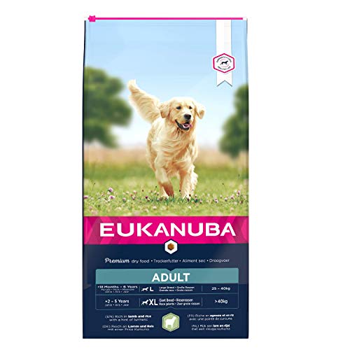 Ração para Cão EUKANUBA Adulto Grande (12 kg) EUKANUBA - Ração para cães - adulto, grande, 1,2 kg