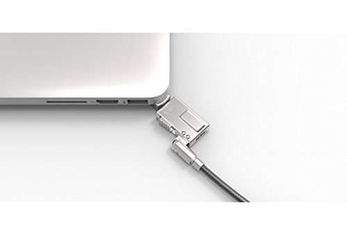 Cabo Antirroubo MACLOCKS MBPR15 BR WEDGE (MacBook Pro - Preto) Maclocks - Fechaduras e chaves - antirroubo, macbook pro, preto, policarbonato