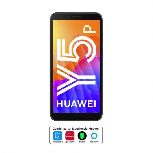 Smartphone HUAWEI Y5P (5.45'' - 2 GB - 32 GB - Preto) HUAWEI - Telemóveis - 5.45, 2 GB, 32 GB, preto