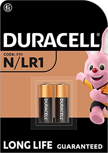 Pilhas DURACELL N/LR1 (1 blister de 2 baterias) Duracell - Baterias - 1,5 V, LR44/CR2430, preto, 2 baterias