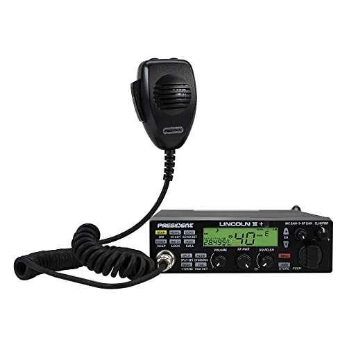 Walkie-Talkie PRESIDENT ELECTRONICS Lincoln II ASC President - Rádios bidirecionais - walkie-talkie, president electronics, lincoln ii asc