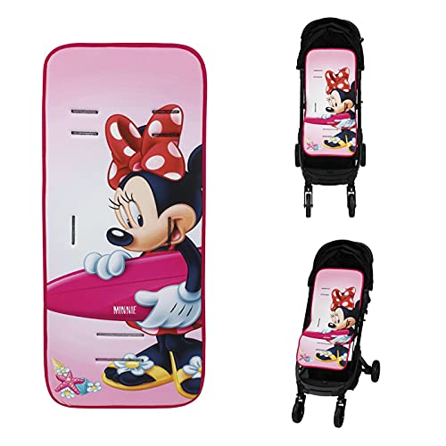 Almofada para Carrinho de Passeio UNIVERSAL MN030 Variouss - Forros e sacos de transporte para bebês - almofada, carrinho de passeio, universal mn030, tecido 3d microfibras, algodão natural, fecho por ojales