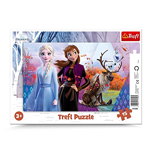 Puzzle TREFL Mágica do Mundo de Anna e Elsa (Idade mínima: 4 anos - 150 peças) Trefl - Quebra-cabeças - mágica, anna elsa, puzzle, 150 peças