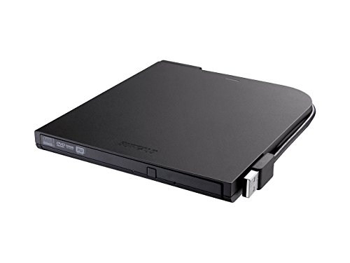 Drive Ótica Externa BUFFALO DVSM-PT58U2VB DVD Super Multi DL Preto Buffalo - Unidades ópticas - dvd, super multi dl, preto