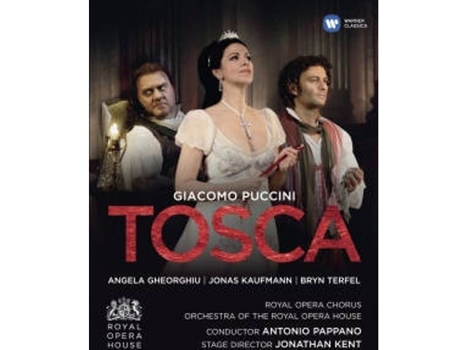 DVD Tosca - The Royal Opera (Edição em Espanhol) PLG UK CLASSICS - Dvds e vídeos - dvd, ópera, espanhol
