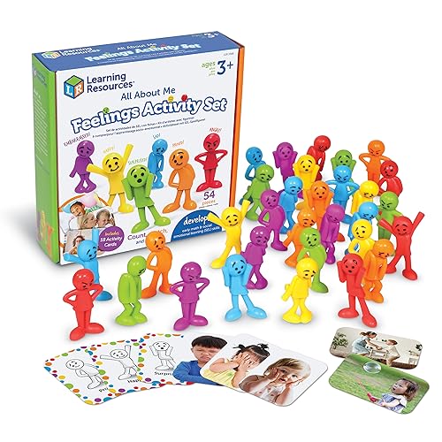 Conjunto de Atividades Learning Resources Ler3368 Learning Resources - Brinquedos - 36 fichas, 18 cartões, desafios, emoções