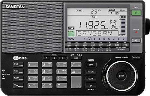 Rádio SANGEAN ATS-909X (Preto - Digital - AM/MW/Shortwave - Bateria) Sangean - Áudio - digital, am/fm, shortwave, memórias, despertador