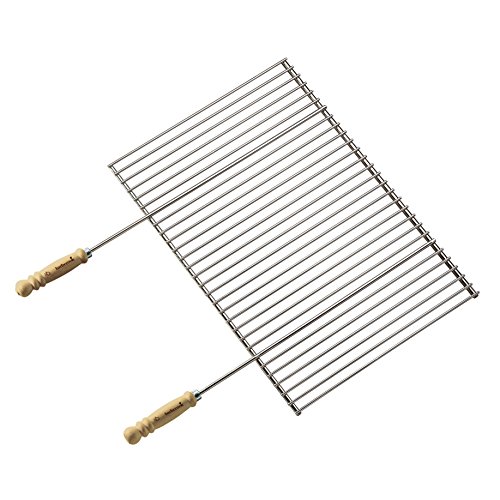 Barbecue a Carvão BARBECOOK Rectangular com Alças Barbecook - Acessórios para churrasco ao ar livre - carvão, retangular, alças