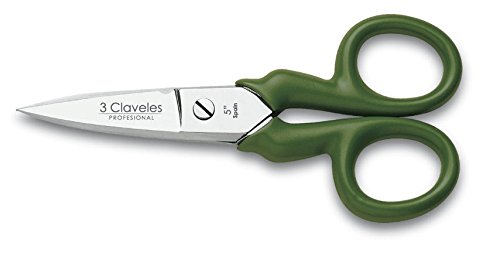 Tesoura Elétrica CLAVELES 152 (12.5 cm) 3 Claveles - Ferramentas de corte e relevo para artesanato - elétrica, 12.5 cm