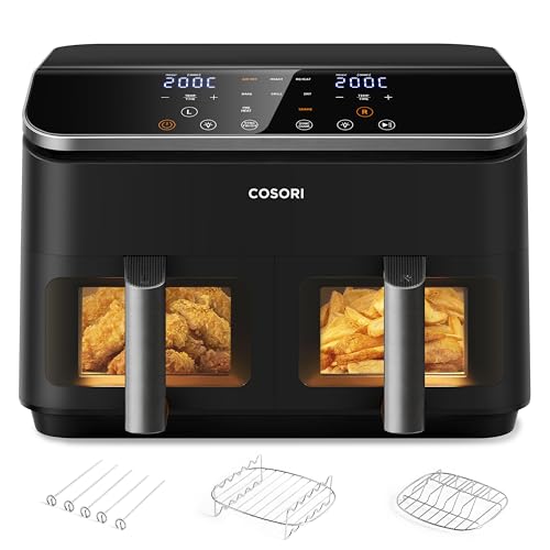 Fritadeira sem Óleo COSORI Caf-R901 8.5L 1500W COSORI - Fritadeiras - sem óleo, 8.5L, 1500w, 10 funções