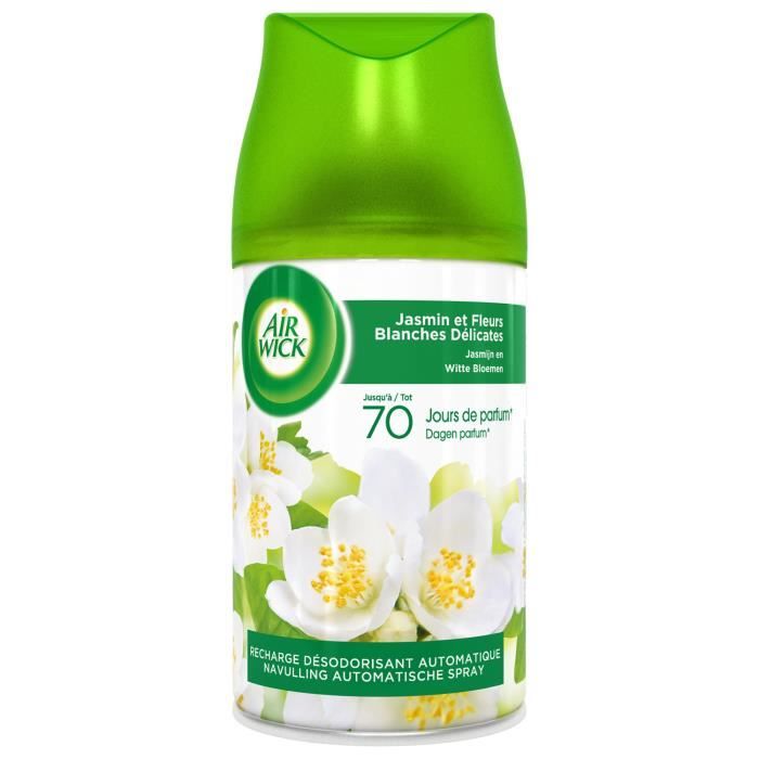 Ambientador AIR WICK Freshmatic Spray (250 ml) Air Wick - Desinfetantes domésticos - 250 ml, jasmim