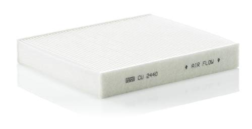 Filtro de Ar Condicionado MANN FILTER CU2440 MANN FILTER - Aquecimento, ventilação e ar condicionado - preto, poliuretano
