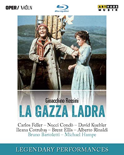 DVD Legendary Performances - La Gazza Ladra (Edição em Espanhol) EA - Electronic Arts - Dvds de filmes e programas de televisão - legendary performances, la gazza ladra, edição espanhola