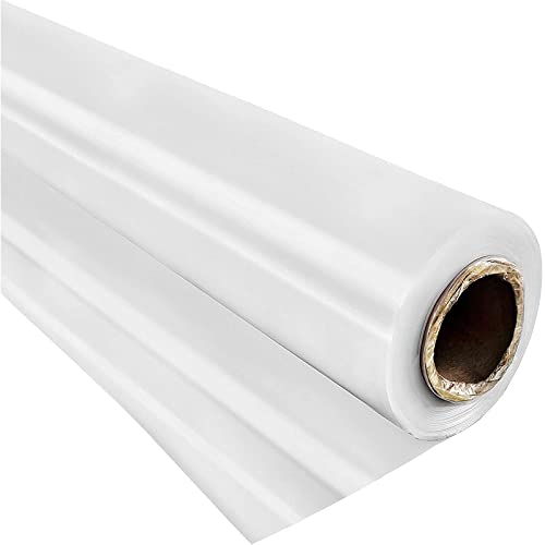 HappyBuy Capa de Inverno para Cultivo de Plantas 4,5 x 12,2 m Happybuy - Materiais de embalagem - polietileno, 15x40 pés, 6 mil, manual