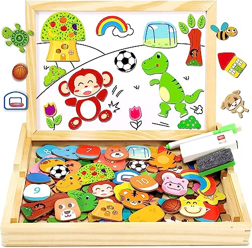 Puzzle Magnético JOJOIN (Idade Mínima: 3) POWFUace - Jogos - magnético, idade mínima: 3
