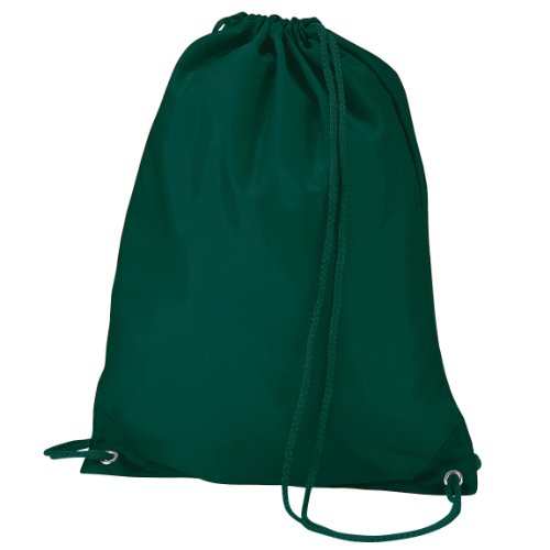Mochila QUADRA GYMSAC Verde (Poliéster - 30 x 20 x 10 cm) Quadra - Mochilas - poliéster, verde, 30 x 20 x 10 cm