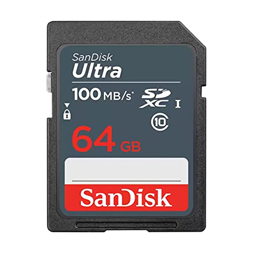 Cartão de Memória SANDISK Ultra microSDXC 64GB Sandisk - Cartões de memória flash - 64 gb, MicroSDXC, Class 10, 100 MB/s
