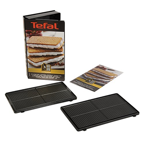 Torradeira TEFAL XA 8005 (2 fatias - 1300 W) Tefal - Acessórios de ferros de waffle - 1300 w, indicação luminosa, 2 fatias, preto/prata