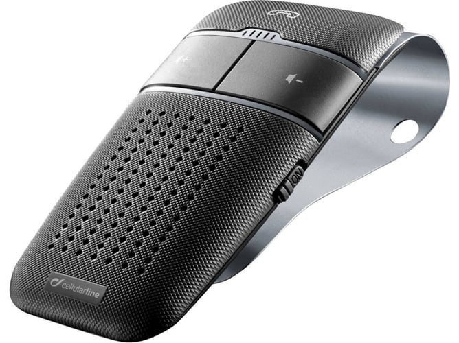 Auscultadores Bluetooth CELLULARLINE BTCARSPKK (Preto) CELLULAR LINE - Auto-falantes veiculares - bluetooth, universal, sem fios, preto