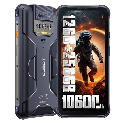 Smartphone CUBOT Kingkong 8 (6.52'' - 12 GB - 256 GB - Preto) CUBOT - Telemóveis - 6.52, 12 gb, 256 GB, polímero de lítio