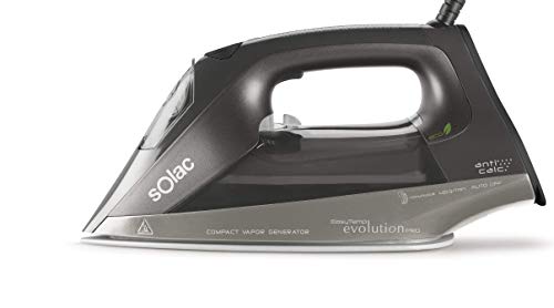 Ferro a Vapor SOLAC CVG9508 (Jato vapor: 120 g/min - Base: Cerâmica) Solac - Ferros de engomar - jato vapor, cerâmica, 120 g/min