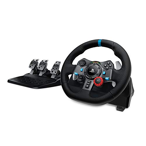 Volante + Pedais LOGITECH G29 (Multiplataforma - USB) Logitech - Controladores de jogo - volante, pedais, multiplataforma, usb