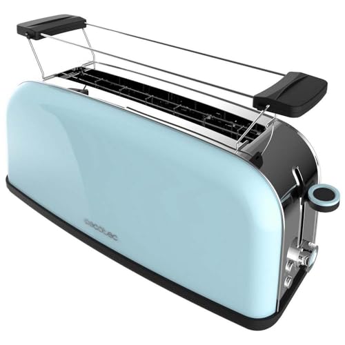 Torradeira Cecotec Toastin' Time 850 Blue Long Cecotec - Eletrodomésticos de cozinha - 850 W, azul, potência