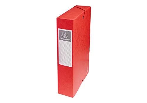 Exacompta 50605E arquivador Polipropileno (PP) Vermelho (Classificação e Arquivo) EXACOMPTA - Arquivamento e organização - polipropileno, vermelho, 240 mm, 60 mm