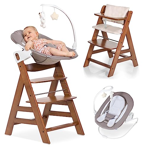 Cadeira de Alimentação HAUCK Alpha Plus Newborn Hauck - Móveis para bebês e crianças pequenas - cadeira, alimentação, hauck alpha plus newborn, bebés cresce, confortável, sistema retenção, segurança, adaptador, cama, baloiço